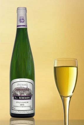 Vente de vin Sylvaner 2010 R�serve Particuli�re - Achat de bouteille de vin blanc d'Alsace aoc