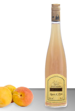 Vente de liqueur de p�che - Achat de bouteille de liqueurs de fruit Andr� Scherer - Alsace