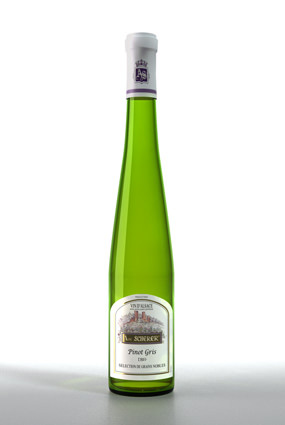 Vente de vin Pinot Gris 1989 Sélection de Grains Nobles - Achat de bouteille de vin blanc d'Alsace aoc