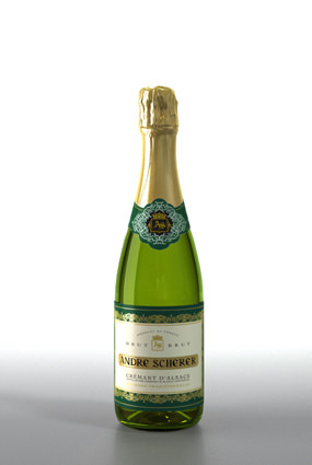 Achat de Crémant d'Alsace Brut - Vin blanc effervescent d'Alsace AOC - Achat de bouteille de crémant brut