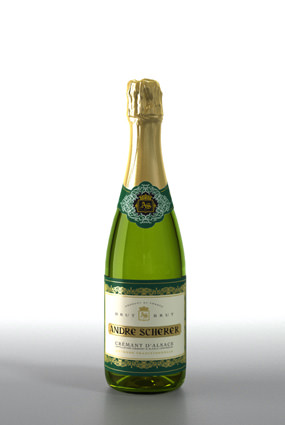 Achat de Cr&eacute;mant d'Alsace Brut - Vin blanc effervescent d'Alsace AOC - Achat de bouteille de cr&eacute;mant brut
