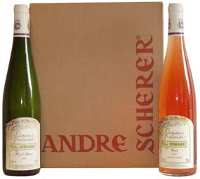 Vente de vin Coffrets de dégustation Duo Harmonie - Achat de bouteille de vin d'Alsace aoc