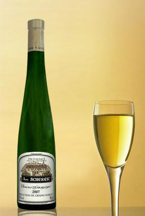 Gewurztraminer 2007 S�lection de Grains Nobles - Achat de bouteille de vin blanc d'Alsace gewurztraminer grains nobles aoc