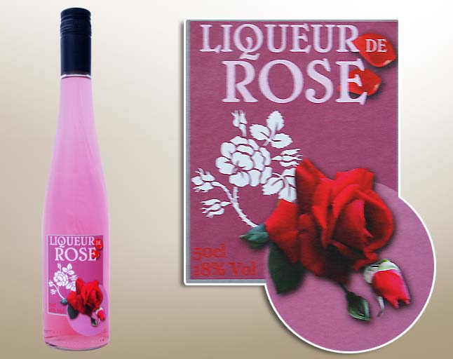 Liqueur de Rose Alsace Au Brin de Paille