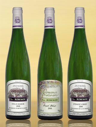Vente de vin Coffrets de dégustation Trio Tradition - Achat de bouteille de vin d'Alsace aoc