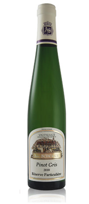 Achat de vin Pinot Gris 2010 R�serve Particuli�re en petite bouteille - Achat de petite bouteille de vin blanc d'Alsace aoc