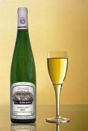 Vente de vin Riesling 2010 R�serve Particuli�re - Achat de bouteille de vin blanc d'Alsace aoc