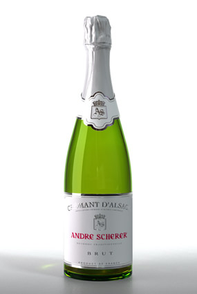 Vente de Crémant brut Tête de Cuvée d'Alsace aoc - Bouteille de Crémant Tête de Cuvée - Vente de vin pétillant d'Alsace AOC