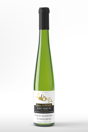 Vente de vin Gewurztraminer 2022 Vendanges Tardives Grand Cru Pfersigberg - Achat de bouteille de vin blanc d'Alsace aoc