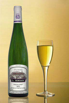 Vente de vin Riesling 2011 R�serve Particuli�re - Achat de bouteille de vin blanc d'Alsace aoc