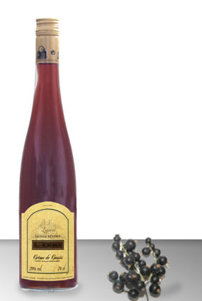 Vente de cr�me de cassis - Achat de bouteille de cr�me de Cassis d'Alsace, id�al pour r�aliser le Kir ou Kir Royal