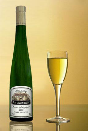 Achat de vin Gewurztraminer 2008 Cuv�e Blanche - Achat de bouteille de vin blanc d'Alsace aoc