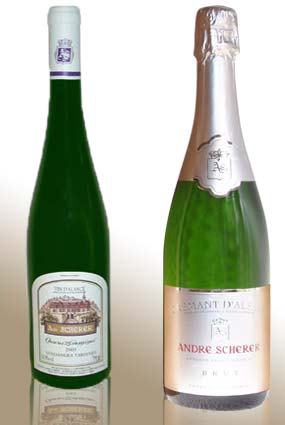 D&eacute;gustation de vin d'Alsace &agrave; prix discount - 2 bouteilles : 1 Cr&eacute;mant Brut d'Alsace et 1 Gewurztraminer d'Alsace Discount