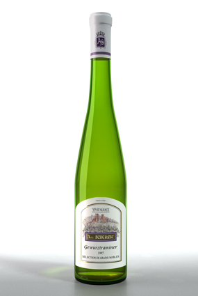 Gewurztraminer 1997 Sélection de Grains Nobles - Achat de bouteille de vin blanc d'Alsace gewurztraminer grains nobles aoc