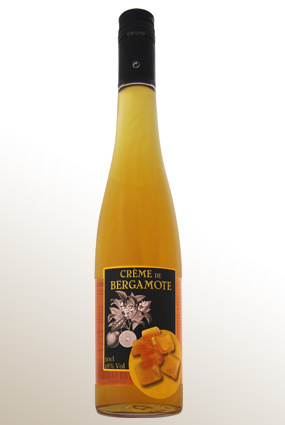 Vente de crème de bergamote - Achat de bouteille de crème de bergamote, idéal pour l'apéritif