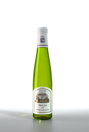 Achat de vin Pinot Gris 2015 Réserve Particulière en petite bouteille - Achat de petite bouteille de vin blanc d'Alsace aoc