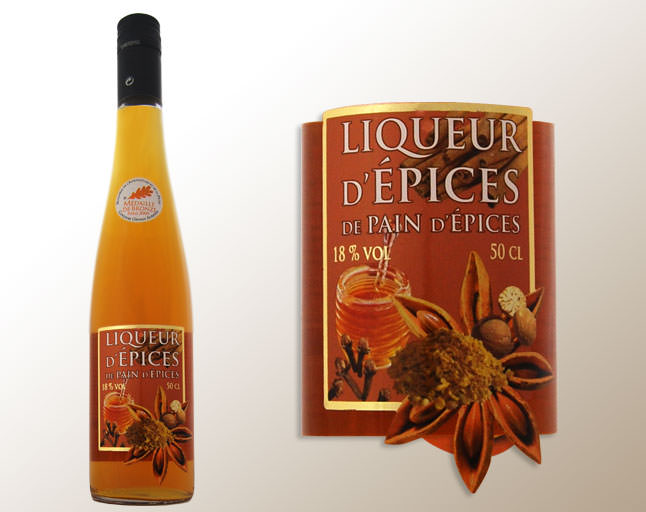 Liqueur d'épices de pain d'épices - Vente de bouteille de liqueur