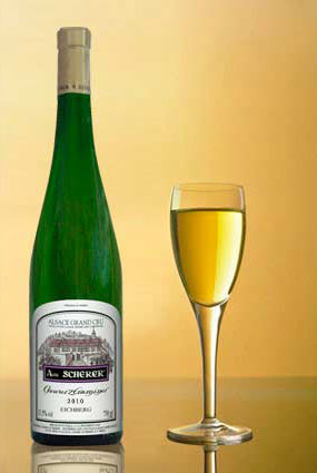 Vente de vin Gewurztraminer 2010 Grand Cru Eichberg - Vente de bouteille de vin blanc d'Alsace gewurztraminer grand cru aoc
