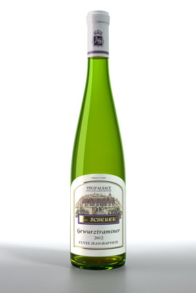 Vente de vin Gewurztraminer 2011 Cuv&eacute;e Jean Baptiste - Achat de bouteille de vin blanc d'Alsace aoc