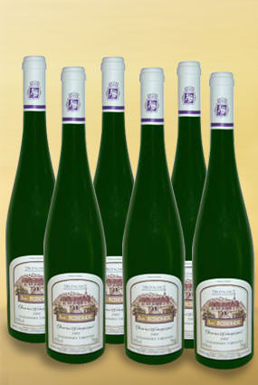 Vente de vin Gewurztraminer 2007 Vendanges Tardives par 6 Bouteilles - Achat de bouteille de vin blanc d'Alsace Gewurztraminer aoc