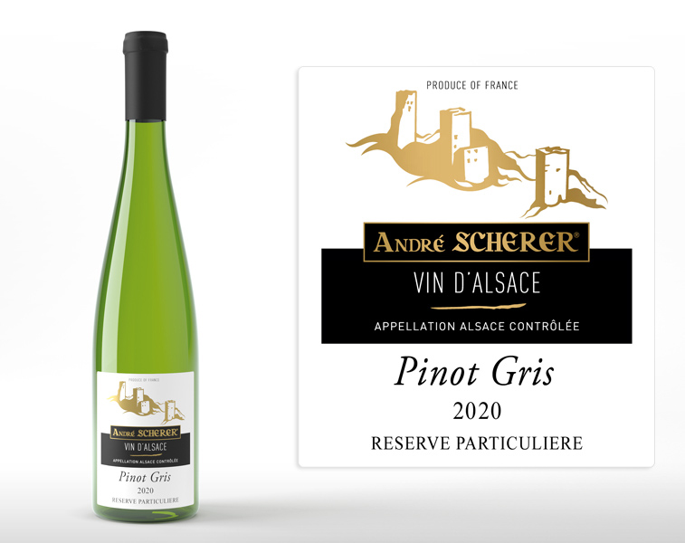Vente De Vin Pinot Gris 2019 Réserve Particuliére Achat De Bouteille De Vin Blanc Dalsace Aoc